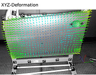 TRITOP Applications - XYZ Deformation