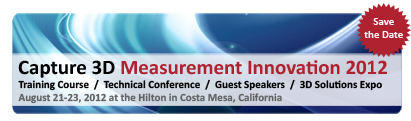 Capture 3D Measurement Innovation 2012