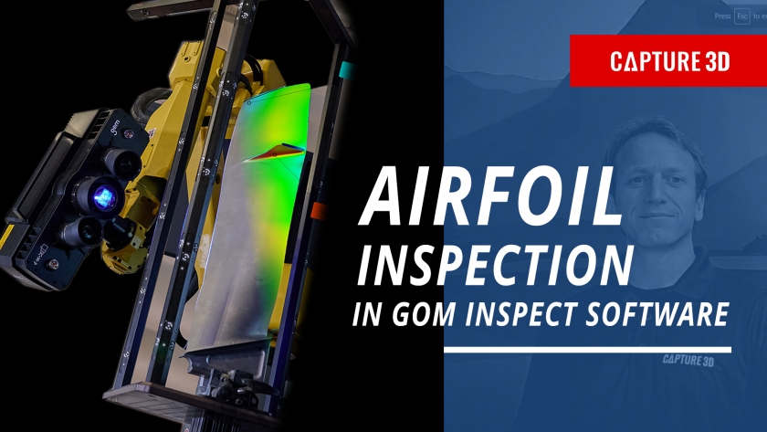 How to Save Time on Airfoil Inspection with GOM Inspect Software