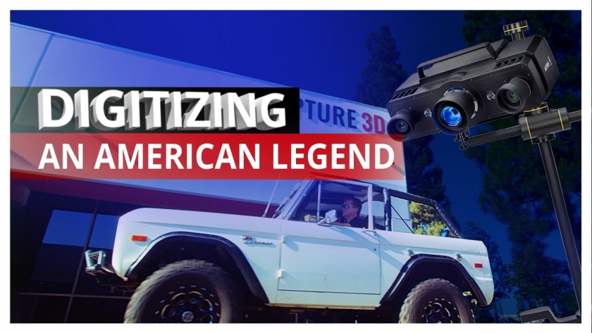 Digitizing an American Legend: 1976 Ford Bronco with TRITOP and ATOS