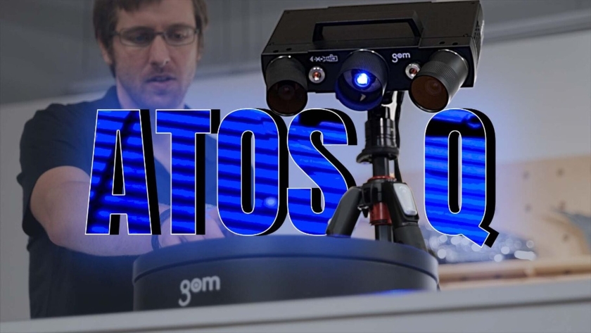 ATOS Q Tech Review: High-Precision Industrial Blue Light 3D Scanner