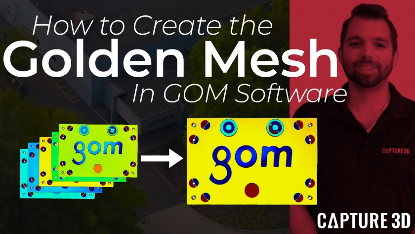 How to Create an Average Mesh in GOM Software
