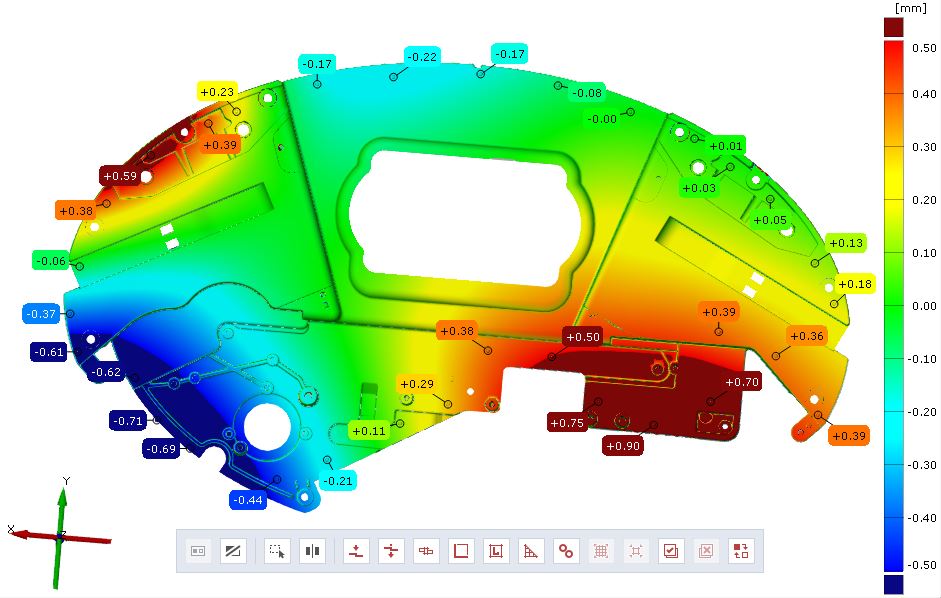 3D scanner for plastics