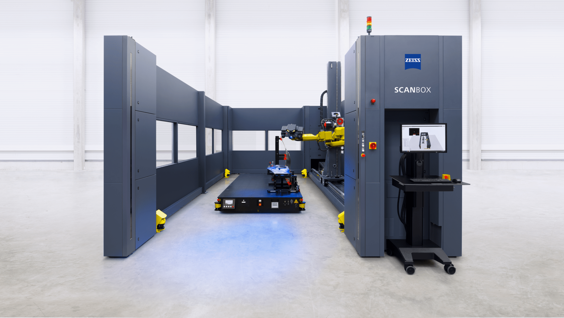 automated 3D scanner for the automotive industry