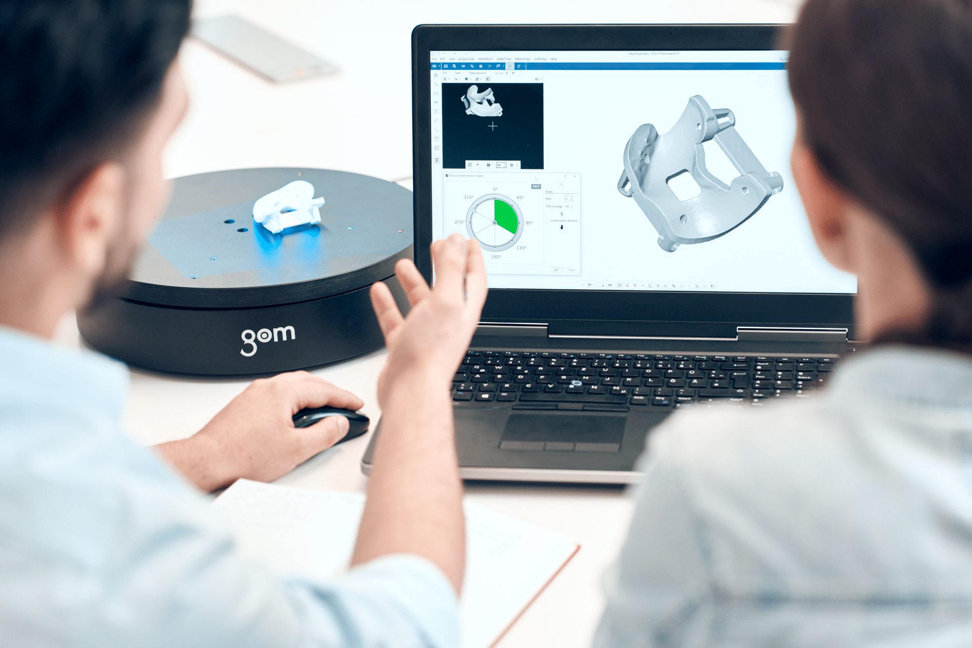 data from highly accurate 3D scanners 