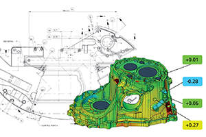 3D Scanner for 2D Dimensional Inspection