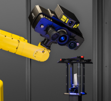 ATOS Core Kinematics with ATOS Plus for automated photogrammetry, 3D scanning, and inspection. 