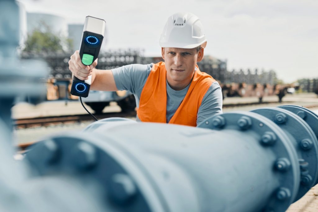 handheld laser scanner for maintenance