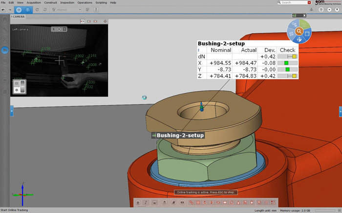 ATOS Professional - intelligent and comprehensive 3D metrology software for ATOS 3D scanning systems