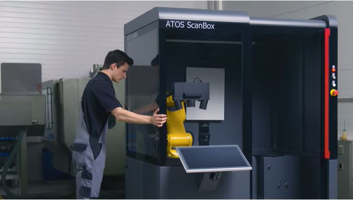 ATOS ScanBox - Commercial Off The Shelf (COTS) Automated Precision Inspection Solution for Rapid Deployment