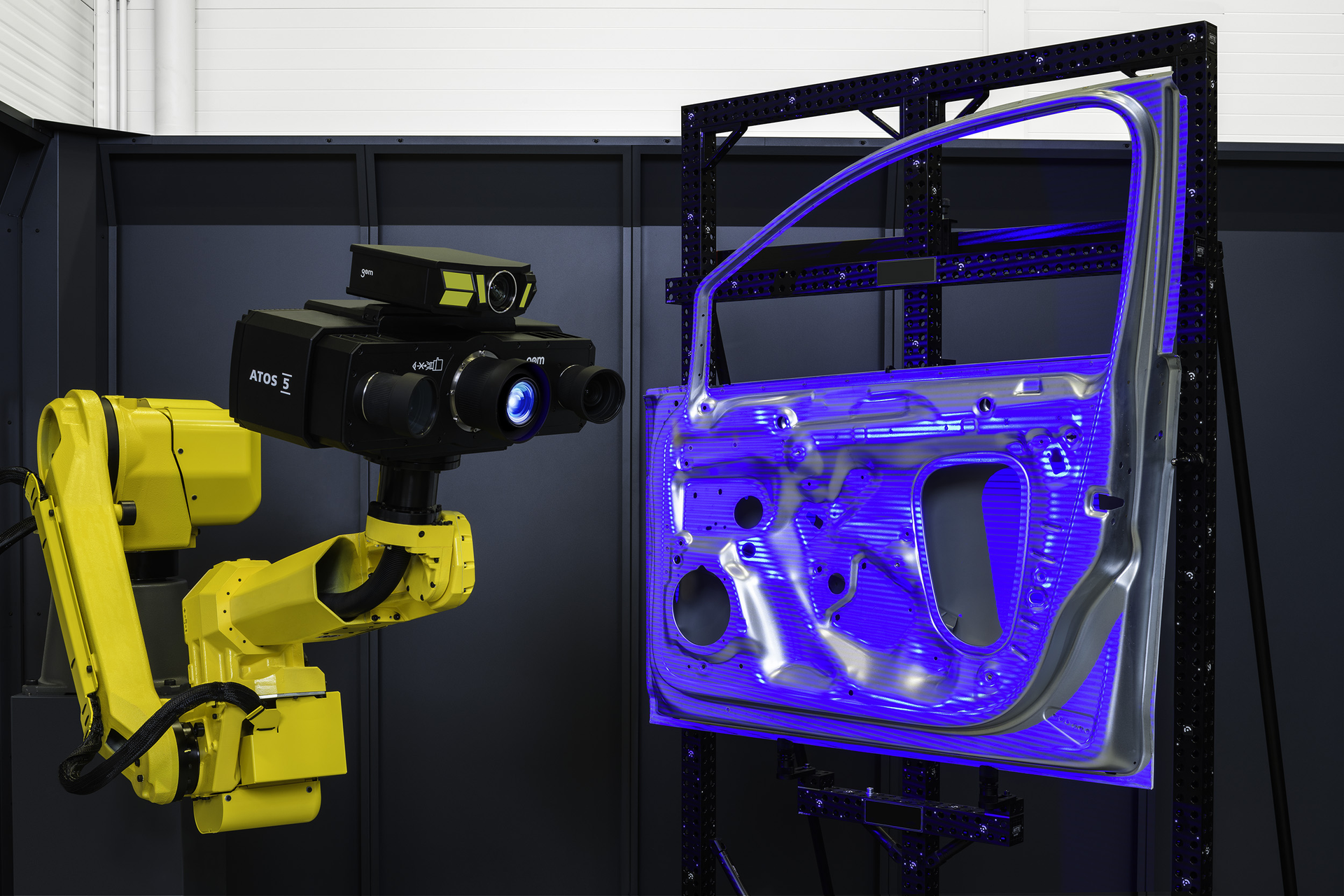 ATOS ScanBox - Commercial Off The Shelf (COTS) Automated Precision Inspection Solution for Rapid Deployment