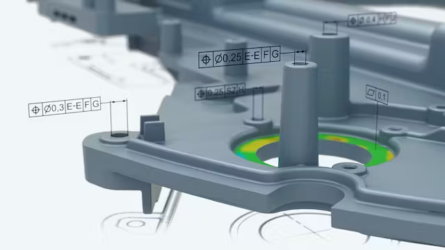 ZEISS INSPECT 3D Metrology Software GOM INSPECT  GD&T geometric dimensioning and tolerancing 