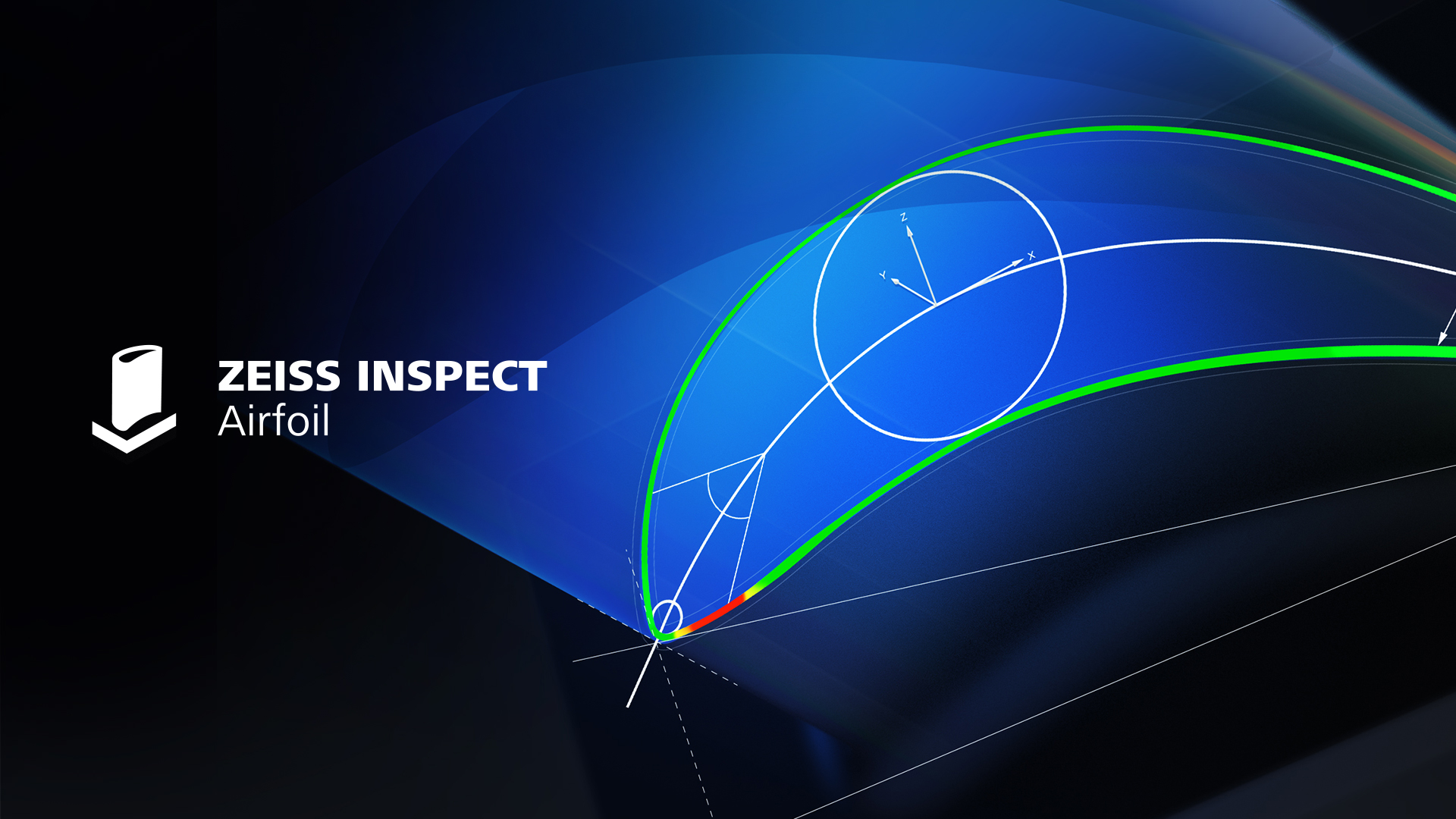 ZEISS Inspect Airfoil GOM Blade Inspect Software