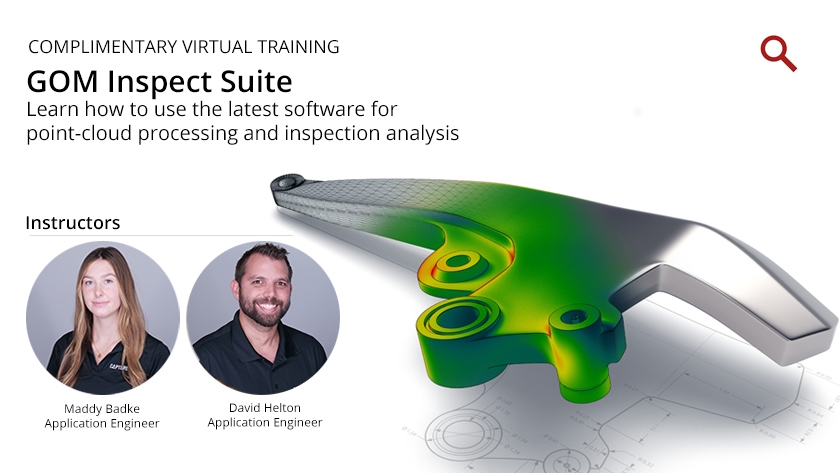 [Replay] GOM Inspect Virtual Training Course within GOM Suite 2021 - April