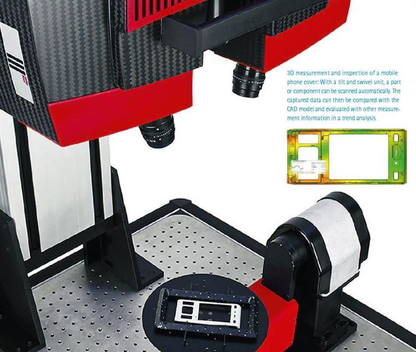 Mobile Scanning without Limits for Injection Mold Plastics