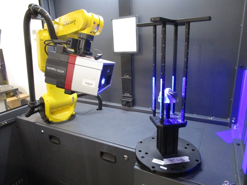 Hitchiner Manufacturing | Overcoming Casting Challenges with Automated Blue Light 3D Scanning Technology