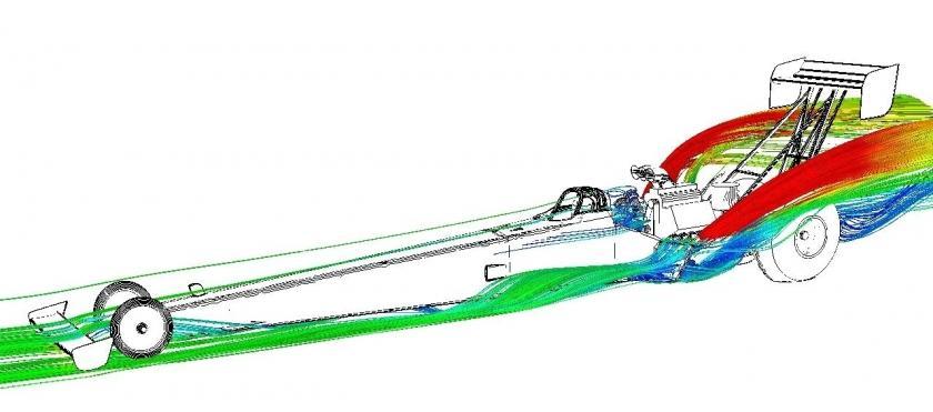 Penske | Reverse Engineering and Analysis of Top Fuel Drag Car