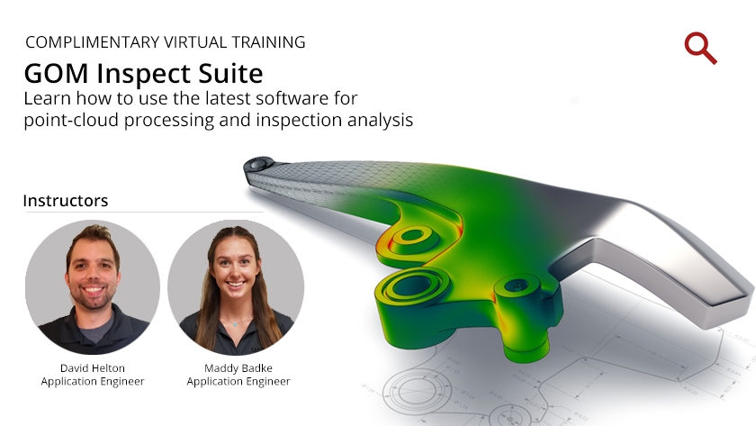 [Replay] GOM Inspect Virtual Training Course within GOM Inspect Suite 2020 - April