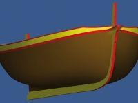 Nerezine | Reverse Engineering - Boat Model & Form Making: 3D Measurement of GAJETA Using TRITOP